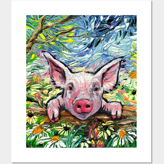 Piglet Wall Art by sagittariusgallery